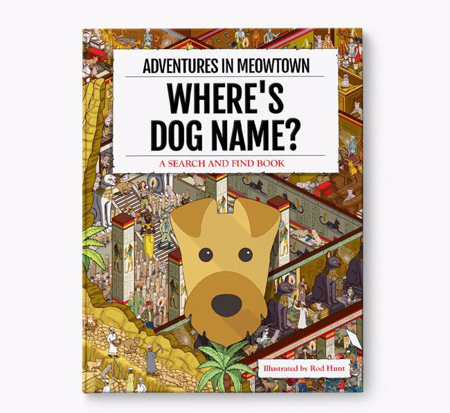 Personalised Welsh Terrier Book: Where's Welsh Terrier? Volume 2